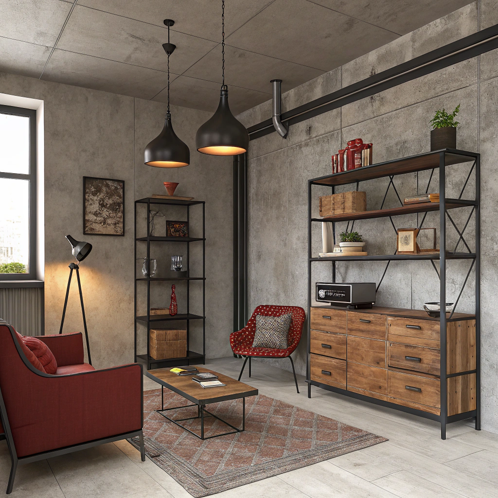 Дизайн комнаты 5 на 4 метра: лофт-планировка