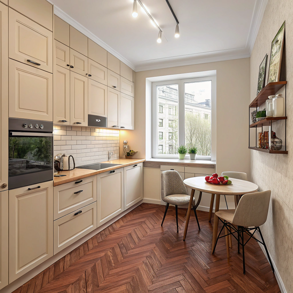 Интерьер кухни 4 на 4 — вдохновляющие фото